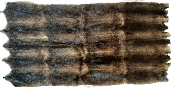 Muskrat Fur Plate