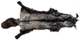 55" Silver Fox Pelt, No Face