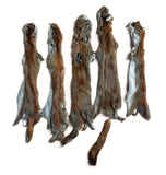 Imperfect Red Pine Squirrel Pelt, 3 or 5