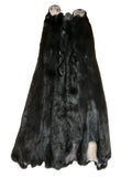 Ranched Mink Pelt, Black