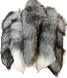 Indigo Fox Tail, Key Chain Option