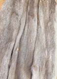 Ranched Mink Pelt, Silver Blue/Grey Blue